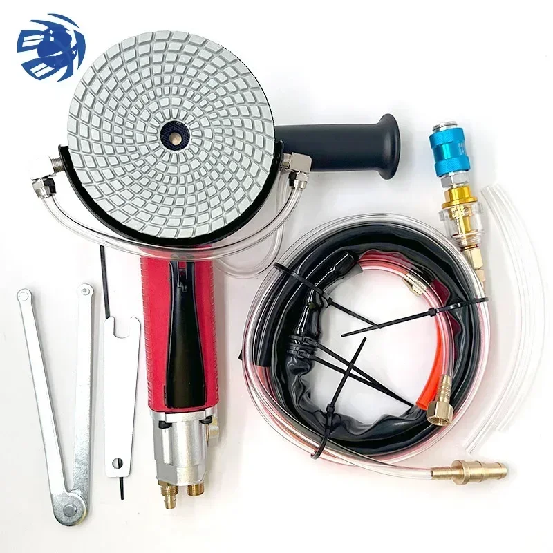 Air power Grinder Stone tool air Cutter Angle Grinder blade machine Pneumatic Angle Grinder Stone tool Wet Cutting Rear Exhaust