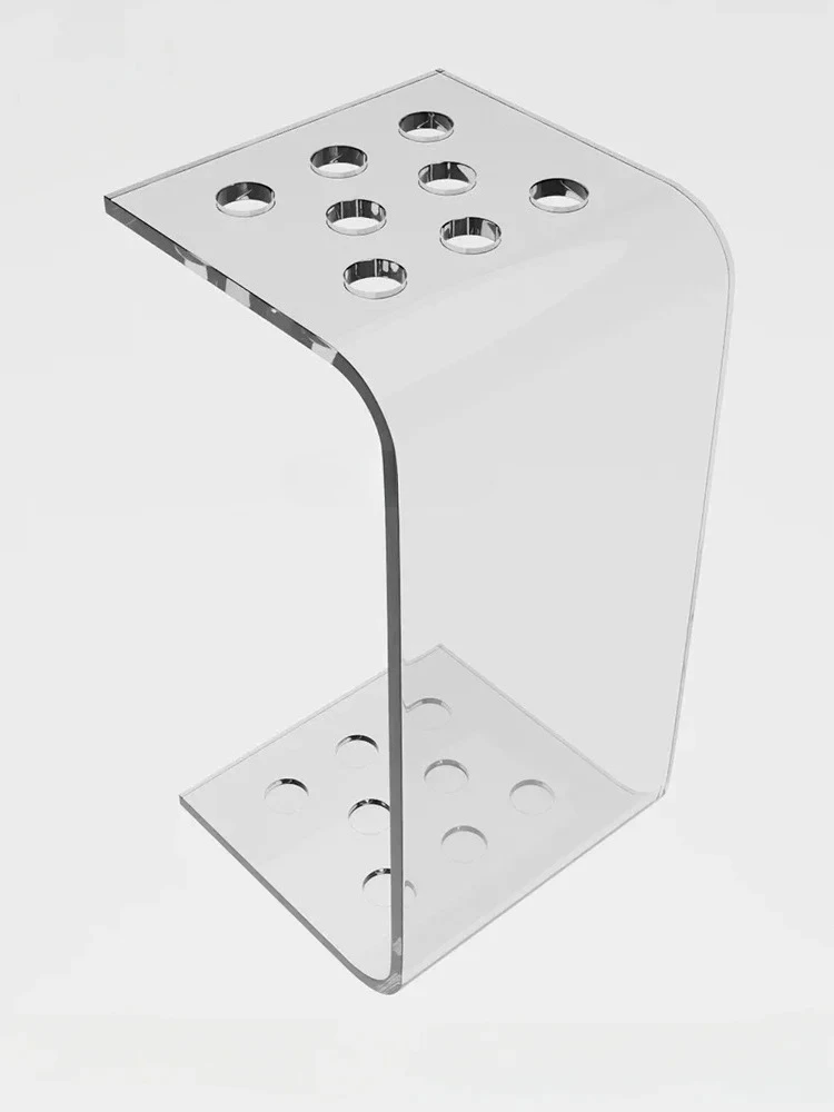 

Premium acrylic billiard club holder, vertical billiard club storage display stand, porous male pole