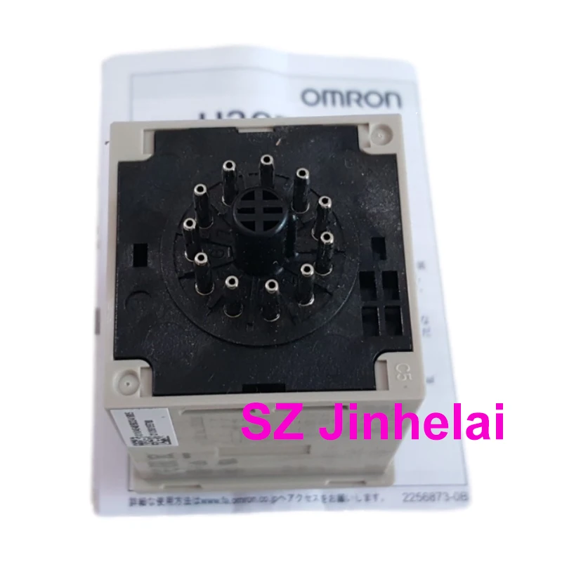 Authentic Original Omron Time Relay Adjustable Timer Switch Relays H3CR-A 24-48VAC/12-48VDC or 100-240VAC