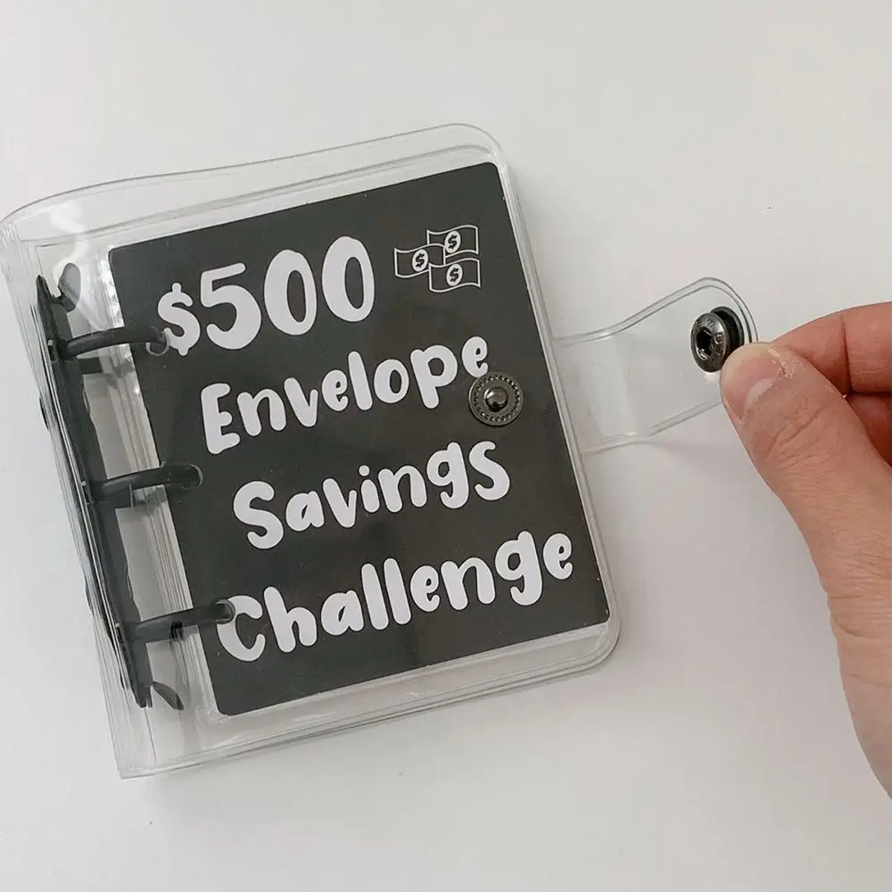 Funny Mini Envelope Challenge Binder with Cash Envelopes Save Money Saving Challenge Binder Budget Binder Children