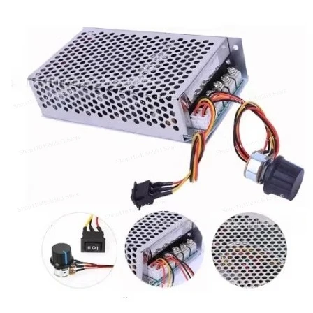 

10-50 В 3000 Вт 100 А ШИМ плата контроллера скорости двигателя постоянного тока, регулируемый драйвер высокой мощности для двигателей