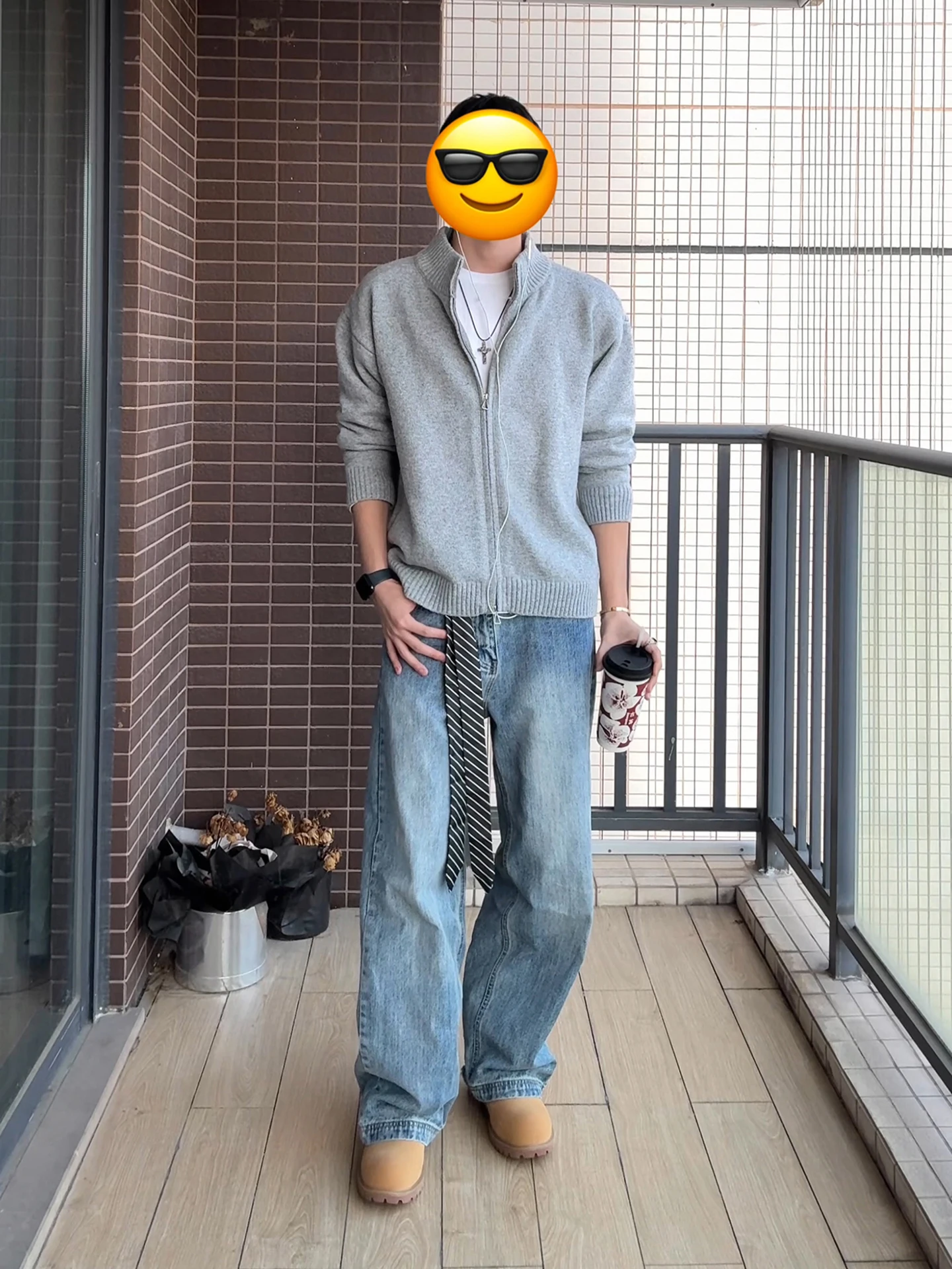 

ay Zipper Collar ort Knit Sweater Men's Winter Lazy Sle Warmth Double Zipper Cleanfit ort Outerwear Casual Knitted Coat