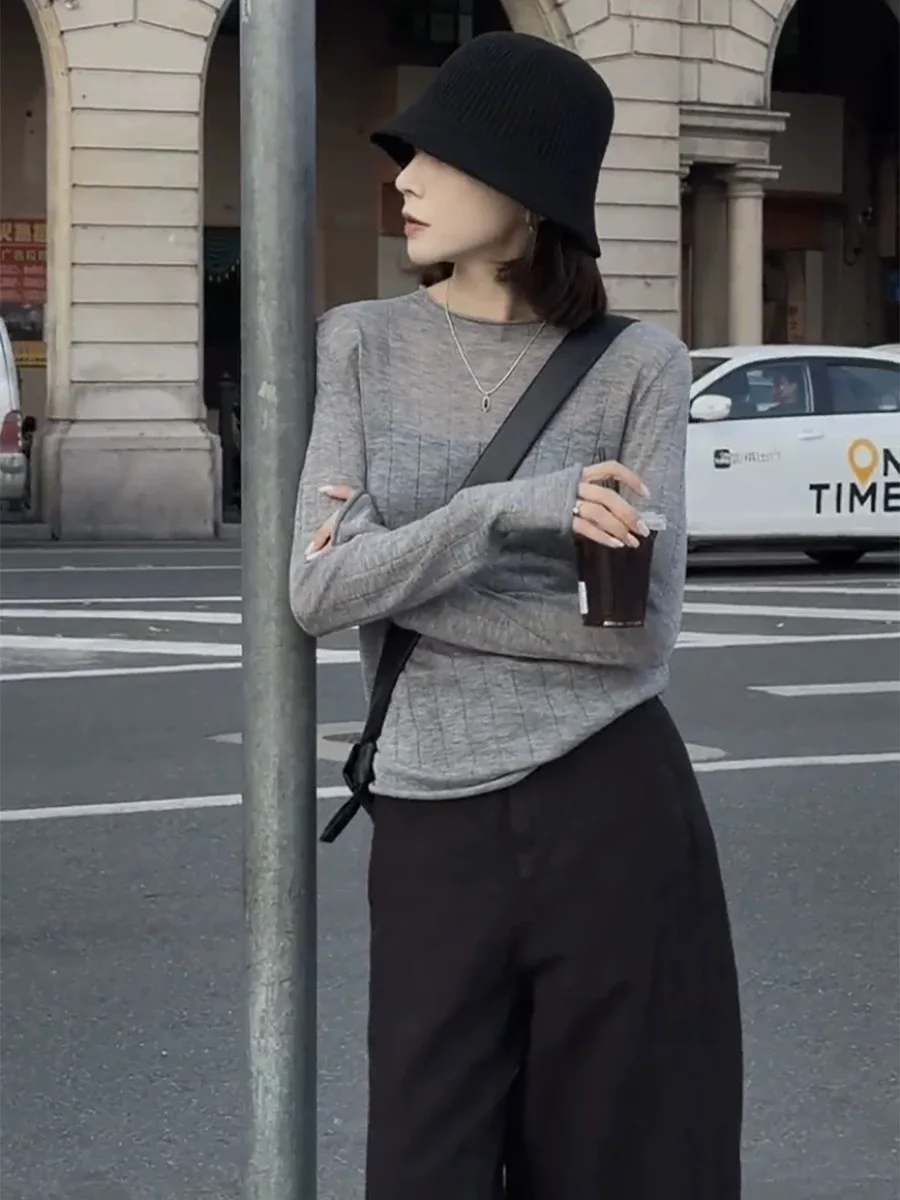 

2025 New Thin Cashmere Sweater Women Sweater In Spring And Summer Fashion O-neck Pullover Top