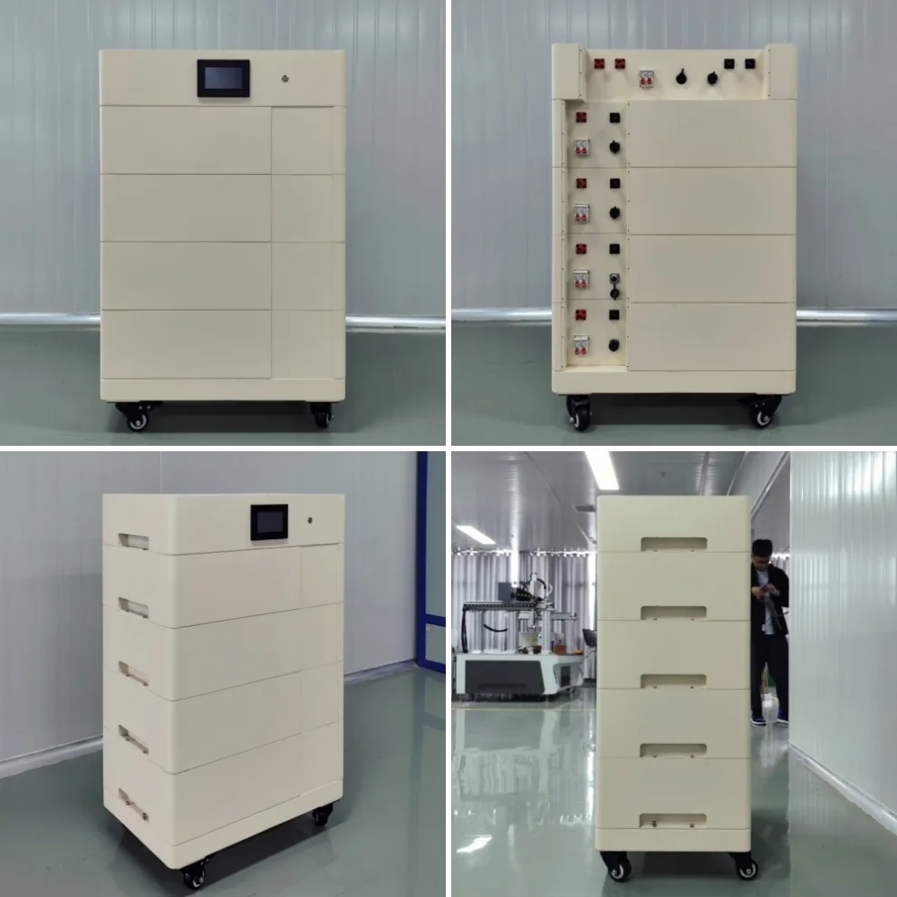 All-in-One Stackable IP65 CAN Home Energy Storage System 51.2V LiFePO4 Battery Pack with 5kW Inverter for Residential Use