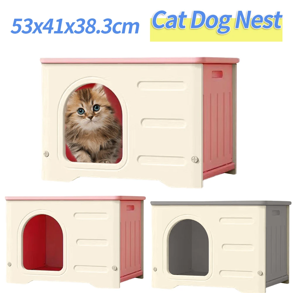 Cat Nest Dog Nest Four Seasons Cats Outdoor Nest Cat House Dog House Dog House Cat House Waterproof Universal Shelter Stray