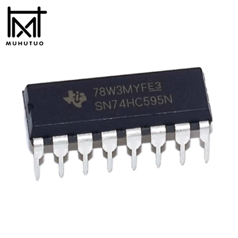 

10PCS/LOT SN74HC238N SN74HC595N SN74HC173N/HD74HC173P Straight-through DIP16 IC