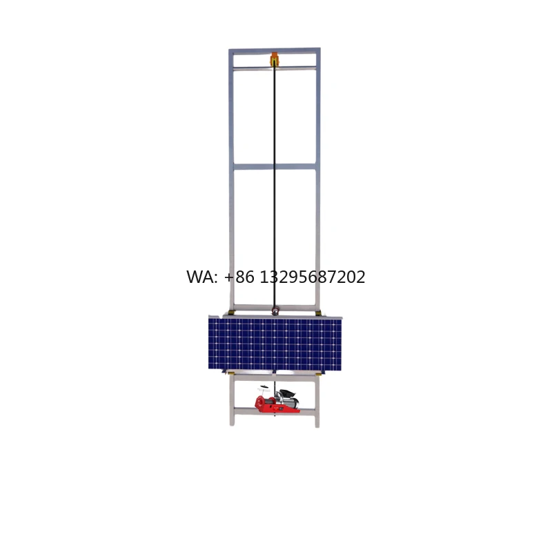 Construction Lifting Equipment Hoisting Glass Door Elevator Electric Crane Solar Panel Lift