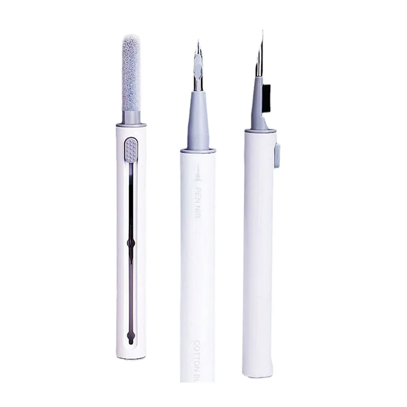 Zestaw piór czyszczących 3 w 1 do słuchawek Bluetooth Szczotka do słuchawek Airpods serii 3 Pro Etui Środki czyszczące Narzędzia do czyszczenia słuchawek dousznych