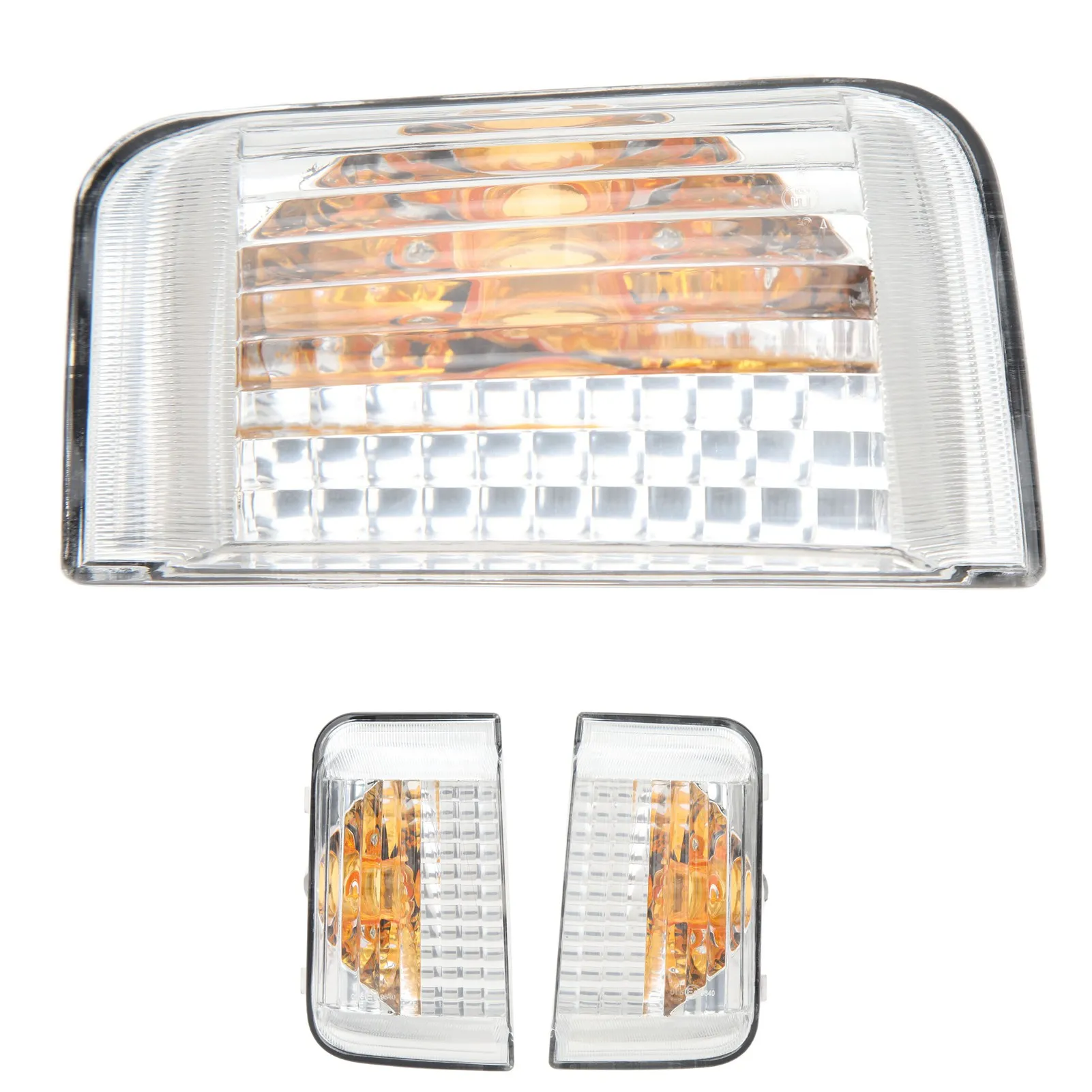 7354243940 735480931 Wing Mirror Indicator Lamp Lens 8151LG Side Mirror  Lamp Cover Replacement for   Expert