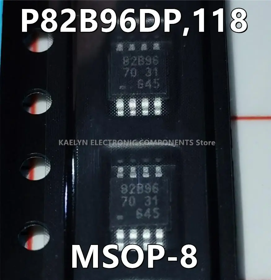 10Pcs/lot P82B96DP,118 P82B96DP Buffer, ReDriver 2 Channel 400kHz 8-TSSOP