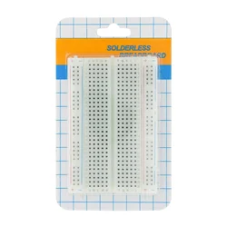 400-hole solderless breadboard solderless test circuit board experimental board with jumpers 400 holes