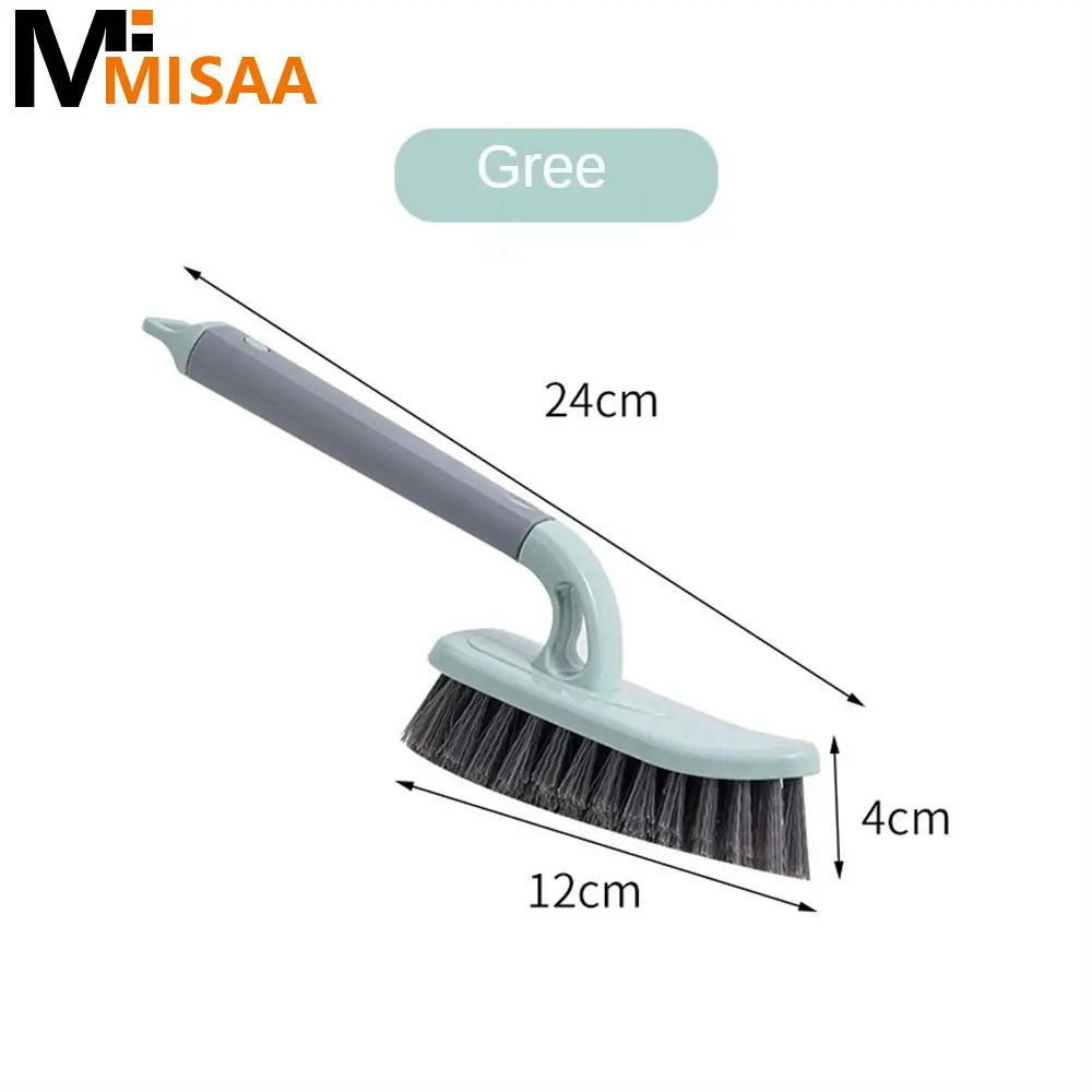 Gap Cleaning Brush Convenient Long Non-slip Handl 75g Plastic Cleaning Tool Window Groove Cleaning Brush 2-in-1multipurpose