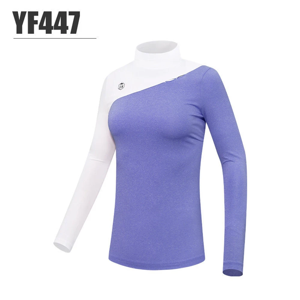 Golf Clothing Women\'S Autumn And Winter Undershirt Long Sleeve Moisture Wicking Sweat Protection And Warm Stretch Clothes