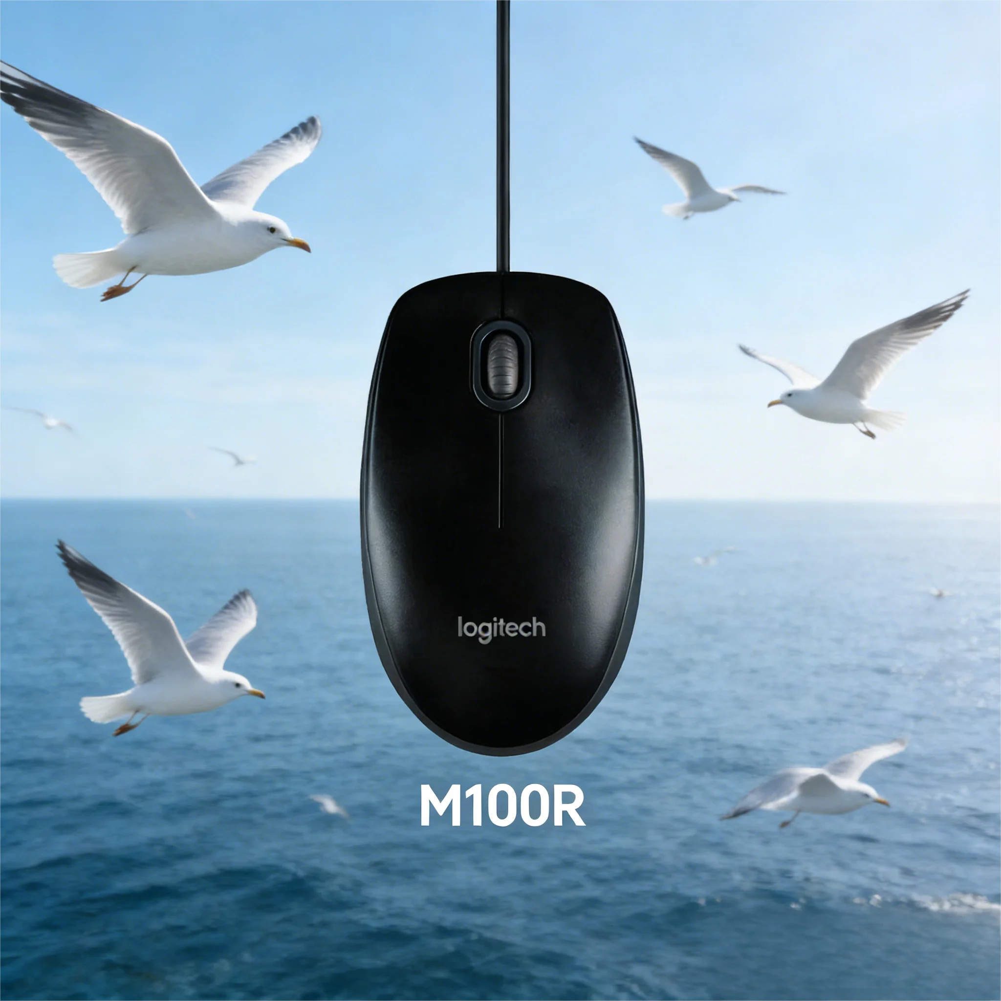 

Логитек M100R | Проводная периферия, прочная для всех применений