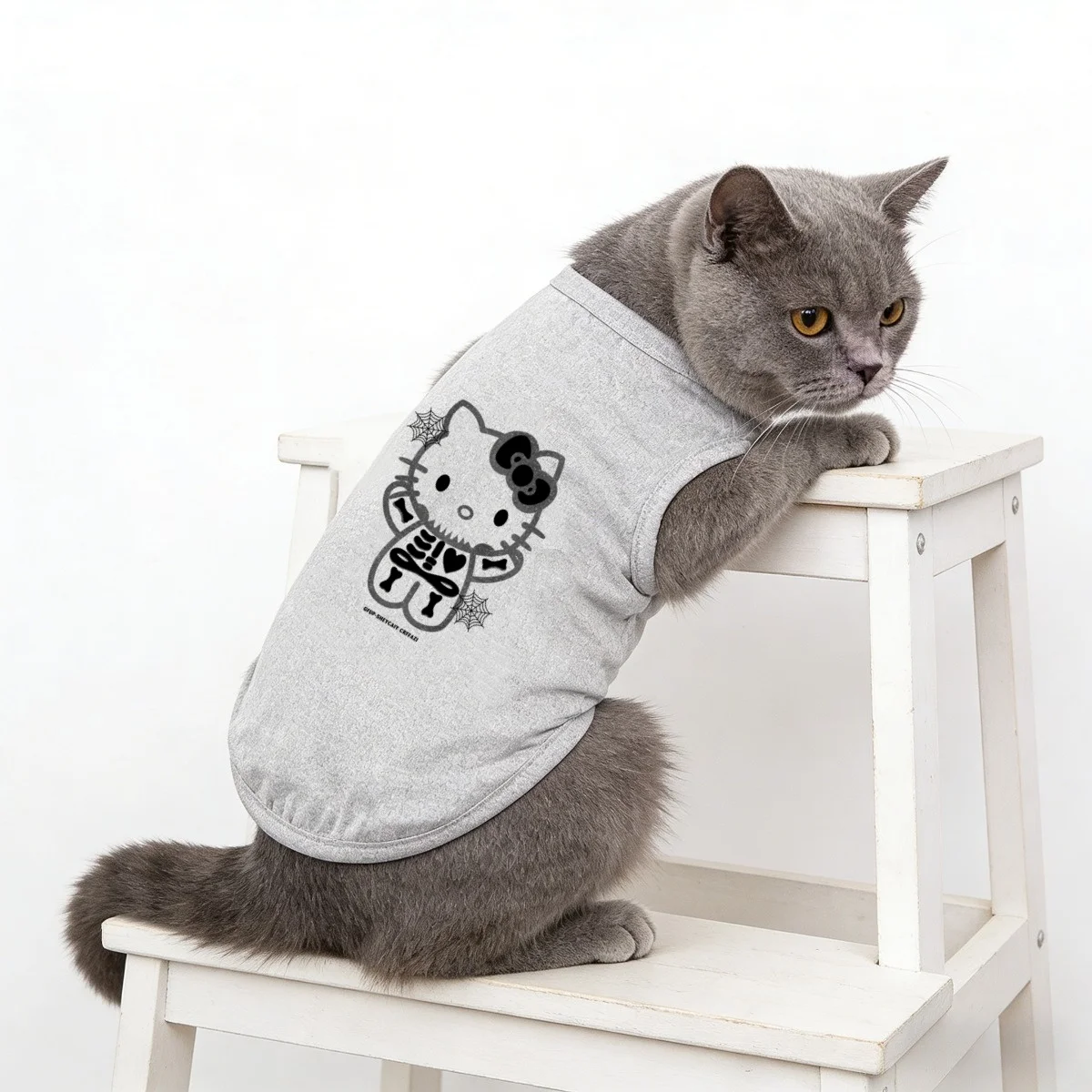 1pc  Sanrio Pet Tank Top No Sleeve Breathable Soft Dog Cat C