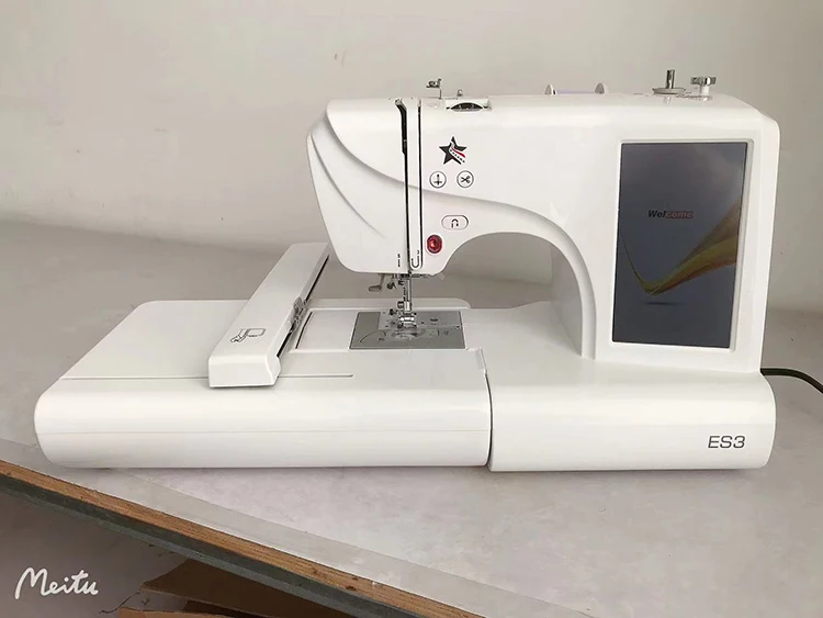 Domestic Industrial Chain Stitch Singer Computerized Digital Embroidery Sewing Machine for Home