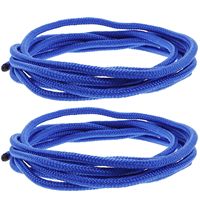 2 Pcs Outdoor Hammock Ropes Durable Woven Straps for Hanging Chair Swing Tree Straps Adjustable Camping backyard porch outdoor