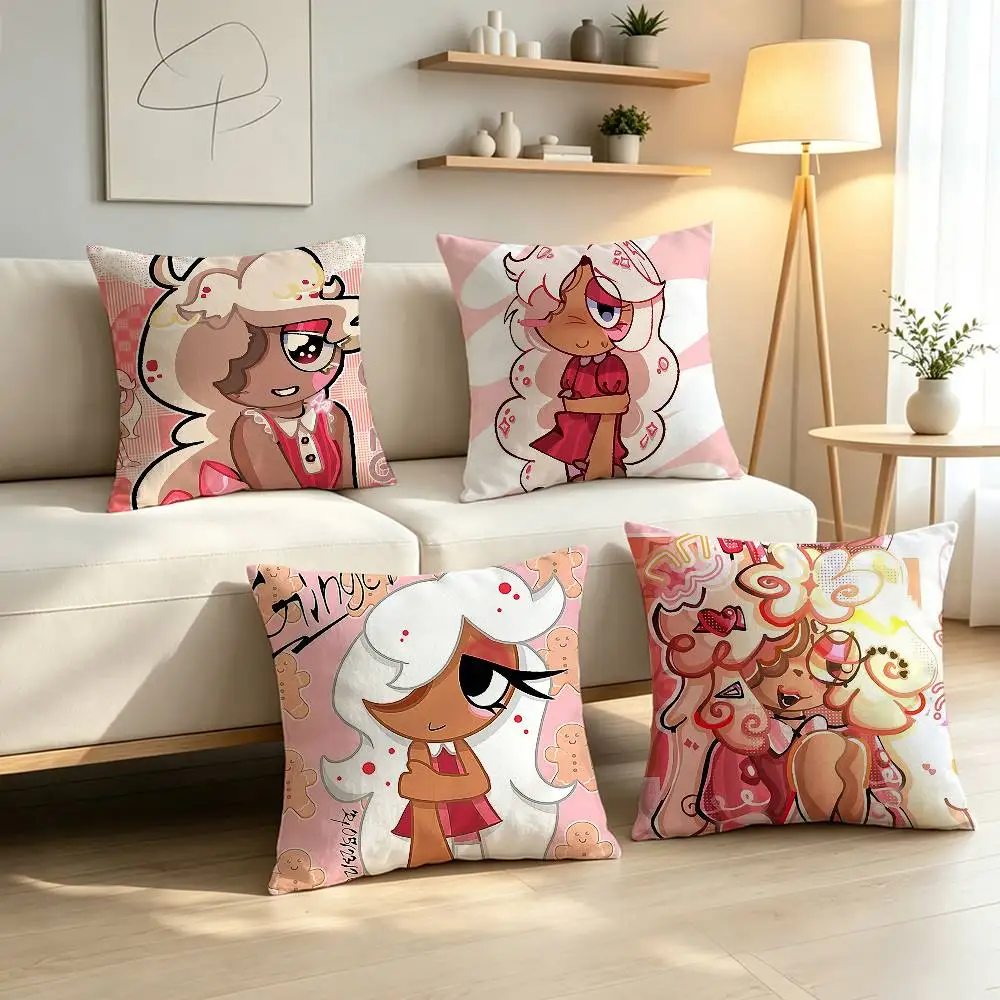Cute G-Ginger Dandys World Pillow Case Pattern Printed Pillowcase For Living Room Sofa Cushion Cover