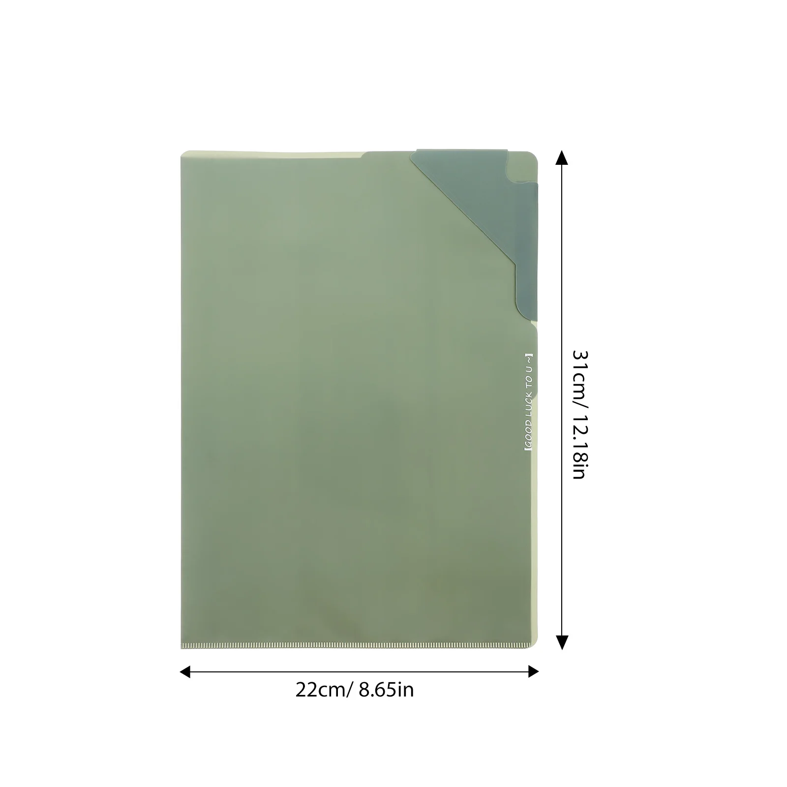 5Pcs Gradient L-Shaped Office File Folder Organizer Document Holders Paper Filing Folders Pocket File Organizer