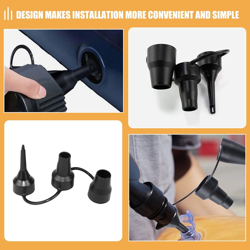 Inflatable Pump Nozzle Air Pump Inflator Nozzles Plastic Replacement Nozzle air pump attachments air bed replacement nozzles