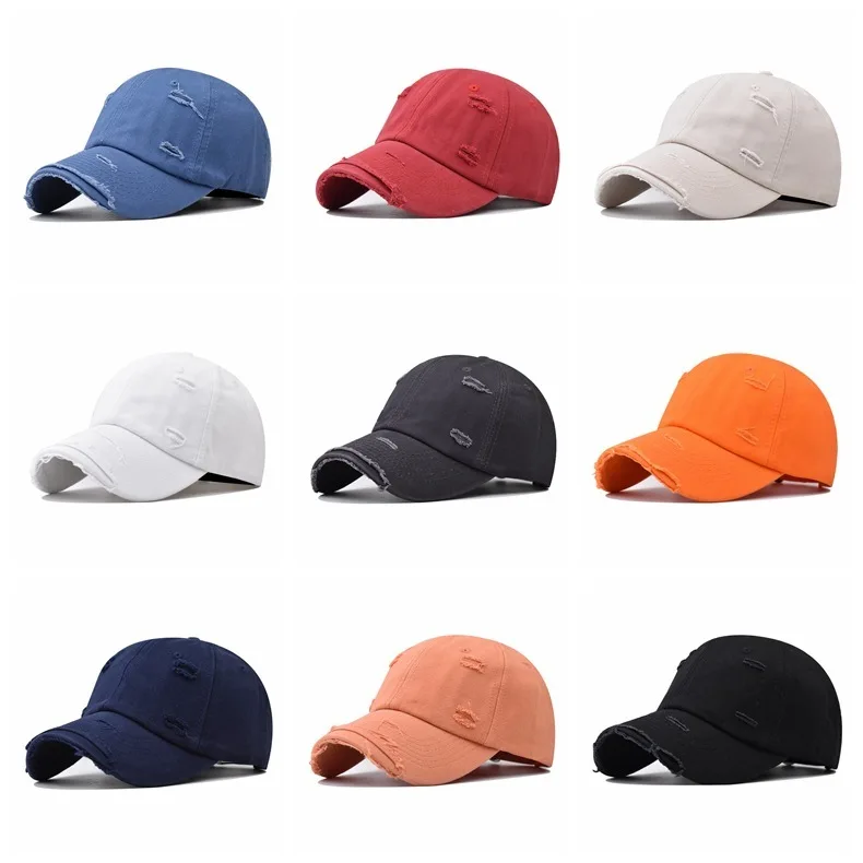 

Vintage Washed Distressed Baseball Cap Golf Dad Hat Hot Selling