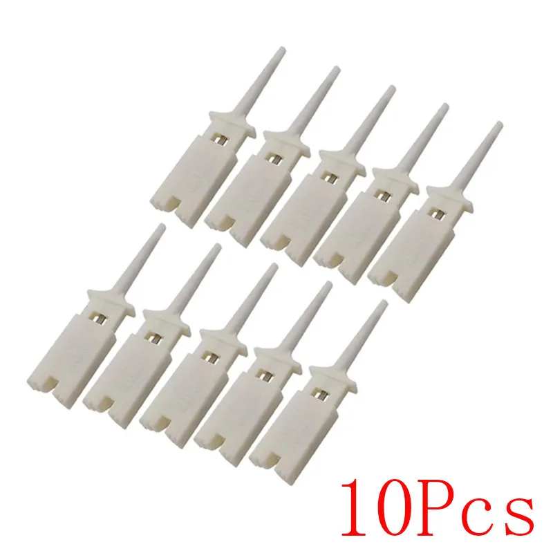 20/30CM Test Haken Clip Logic Analysator Kabel Greifer Sonde Jumper Draht Klemme Kit Gelb/Rot/schwarz/Grün/Weiß/Blau