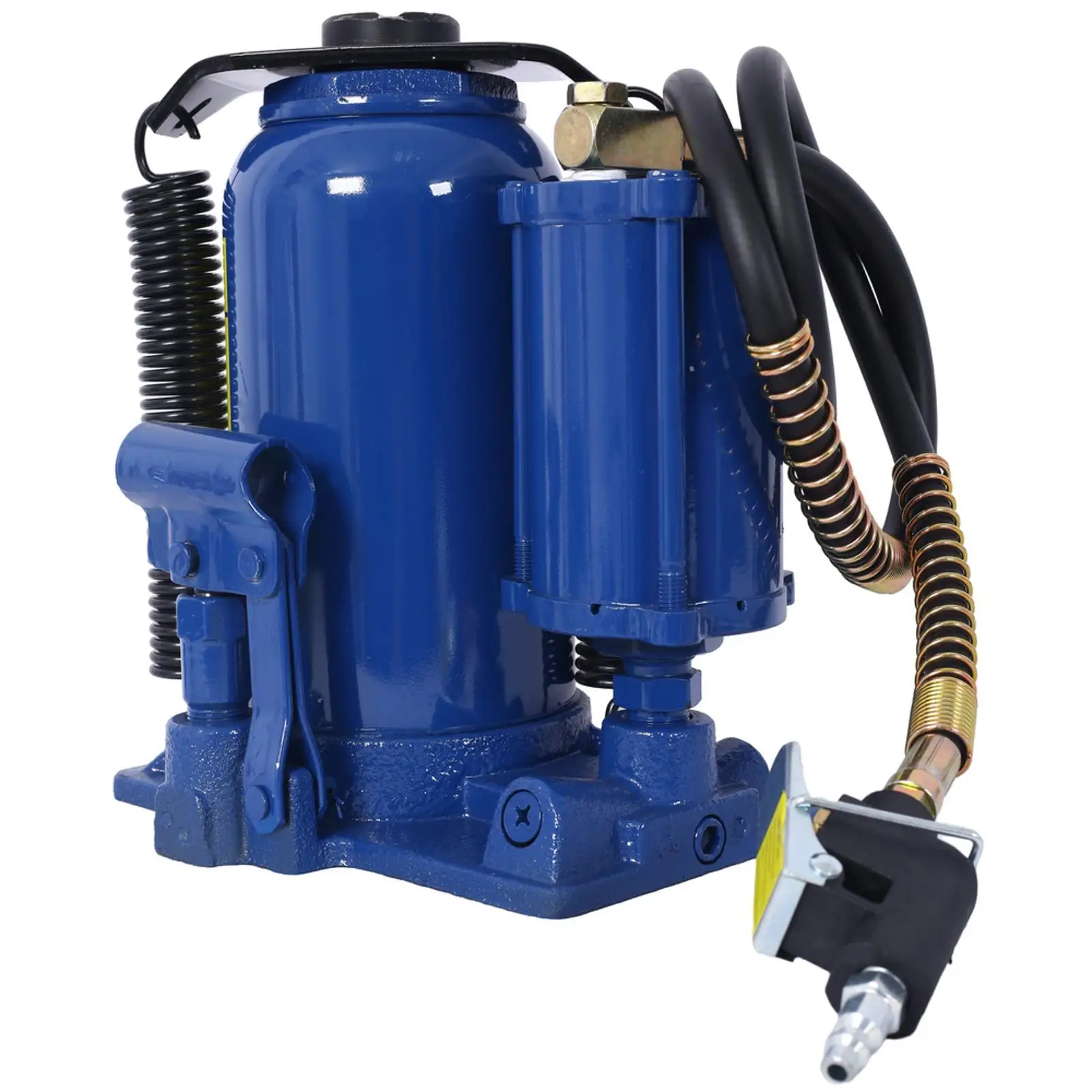 

Professional Grade Air Hydraulic Bottle Jack 20 Ton Steel Construction Manual Handle Car Jacks for Maintenance