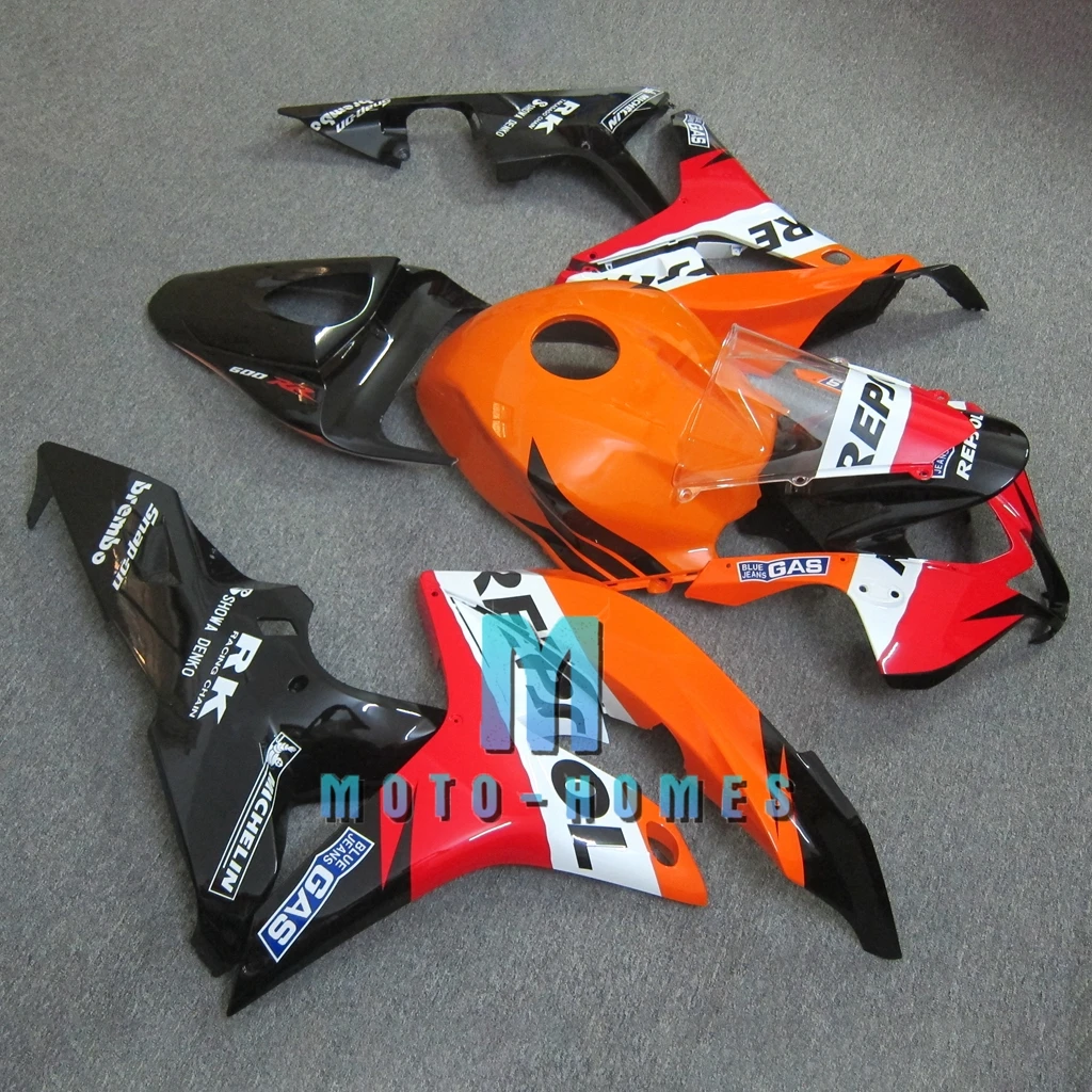 CBR 600RR 2007 2008 Injection Fairing for Honda CBR600RR 07 08 Road/Racing Bodywork Fairings Body Rebuild Bike Accessories