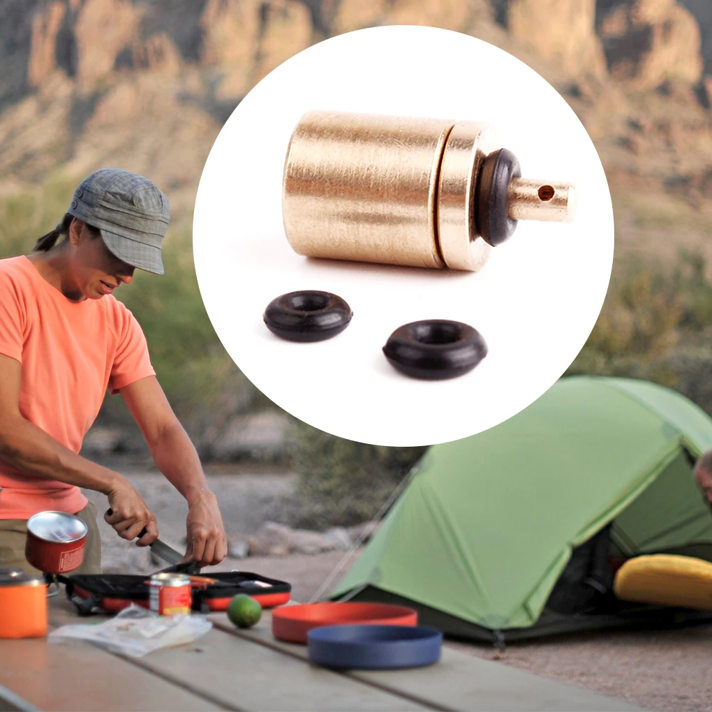 Stove Refill Adapter Portable Cylinder Adaptor Outdoor Activity Backpacking Cooking Barbecue Shifter with Gaskets