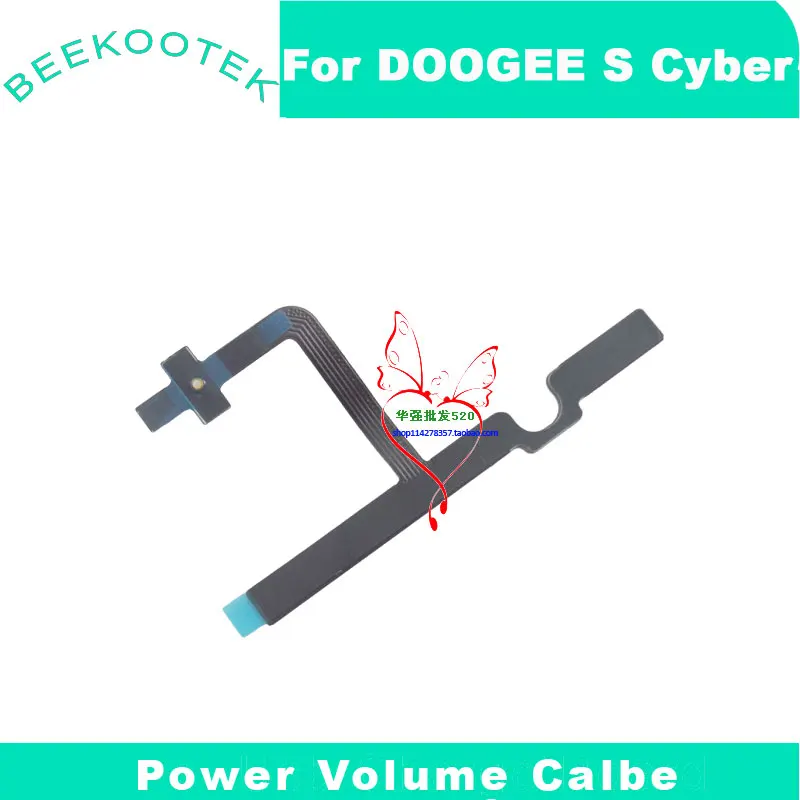 New Original DOOGEE S Cyber Power Volume Button Cable Side Flex Cable FPC Custom Button flex FPC For DOOGEE S Cyber Smart Phone