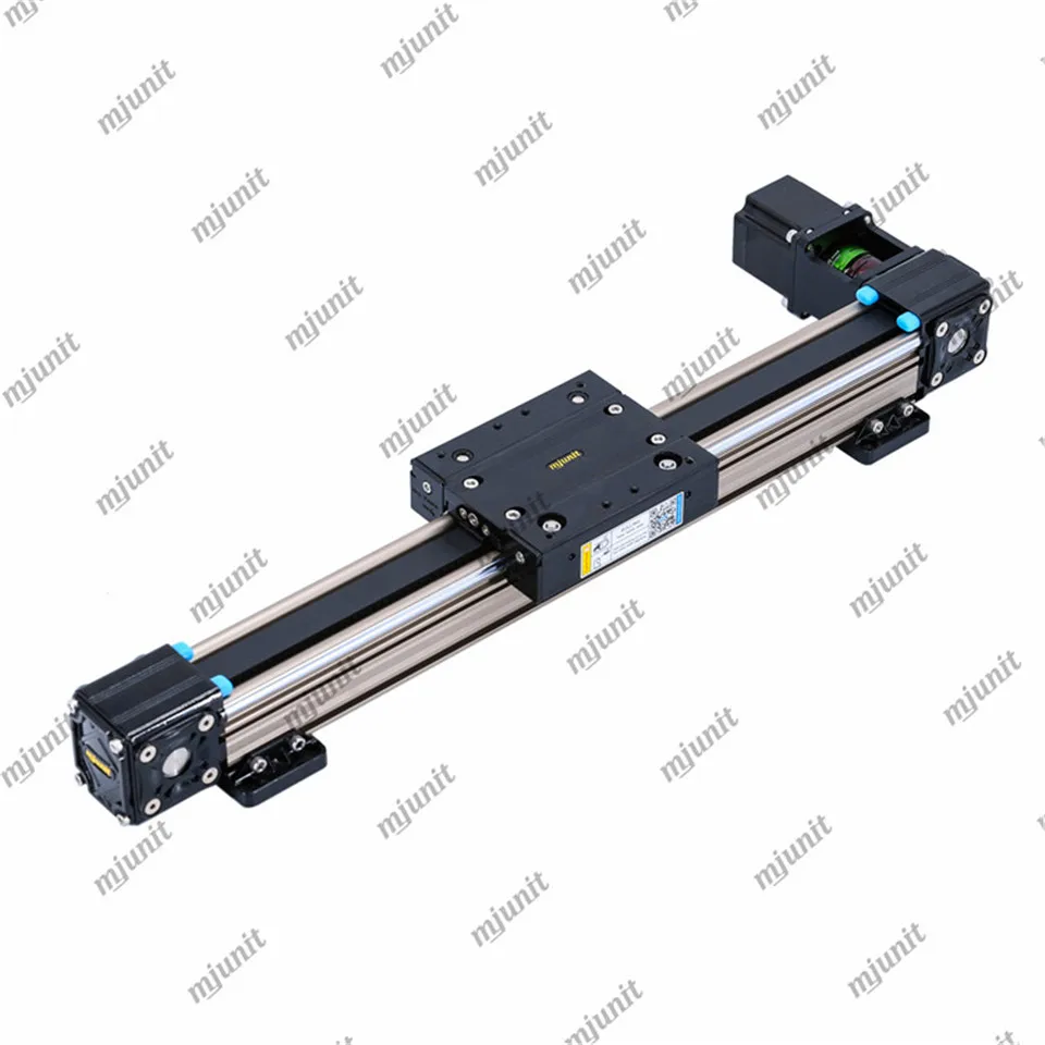 mjunit synchronous belt guide rail linear module electric slide rail belt handling module line rail CNC precision cross slide