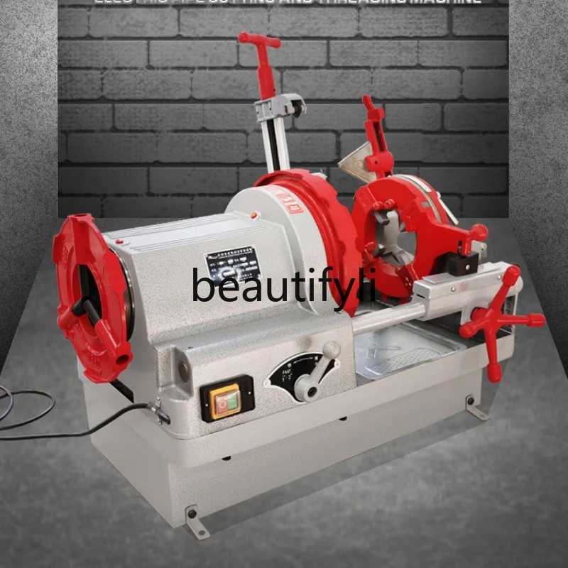 

Steel Pipe Threading Machine Fully Automatic Fire Pipe Electric Water Pipe Threading and Cutting Machine