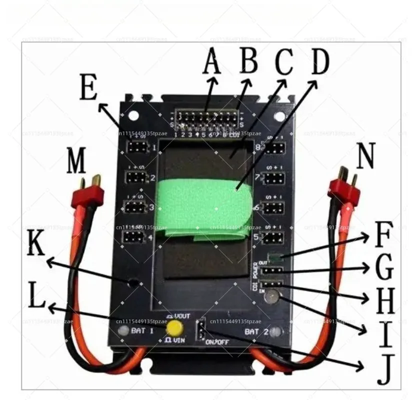2104 Mini DC-DC Regulated Power Supply Box 30A Output 7-13V Input Industrial Equipment Control Power Module