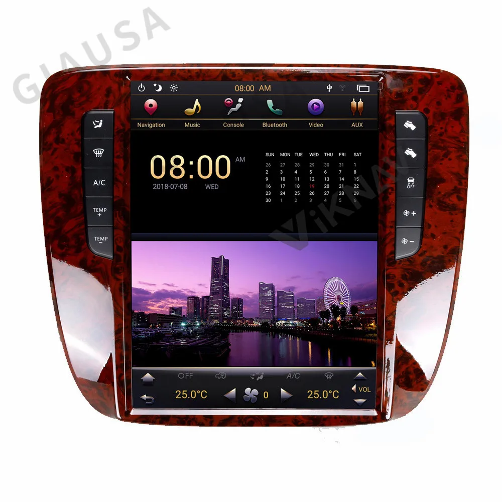 

Android 12 For Chevrolet Tahoe Chevrolet Silverado GMC Yukon 2007 - 2013 Car Radio Multimedia Player GPS Navigation Tesla Screen