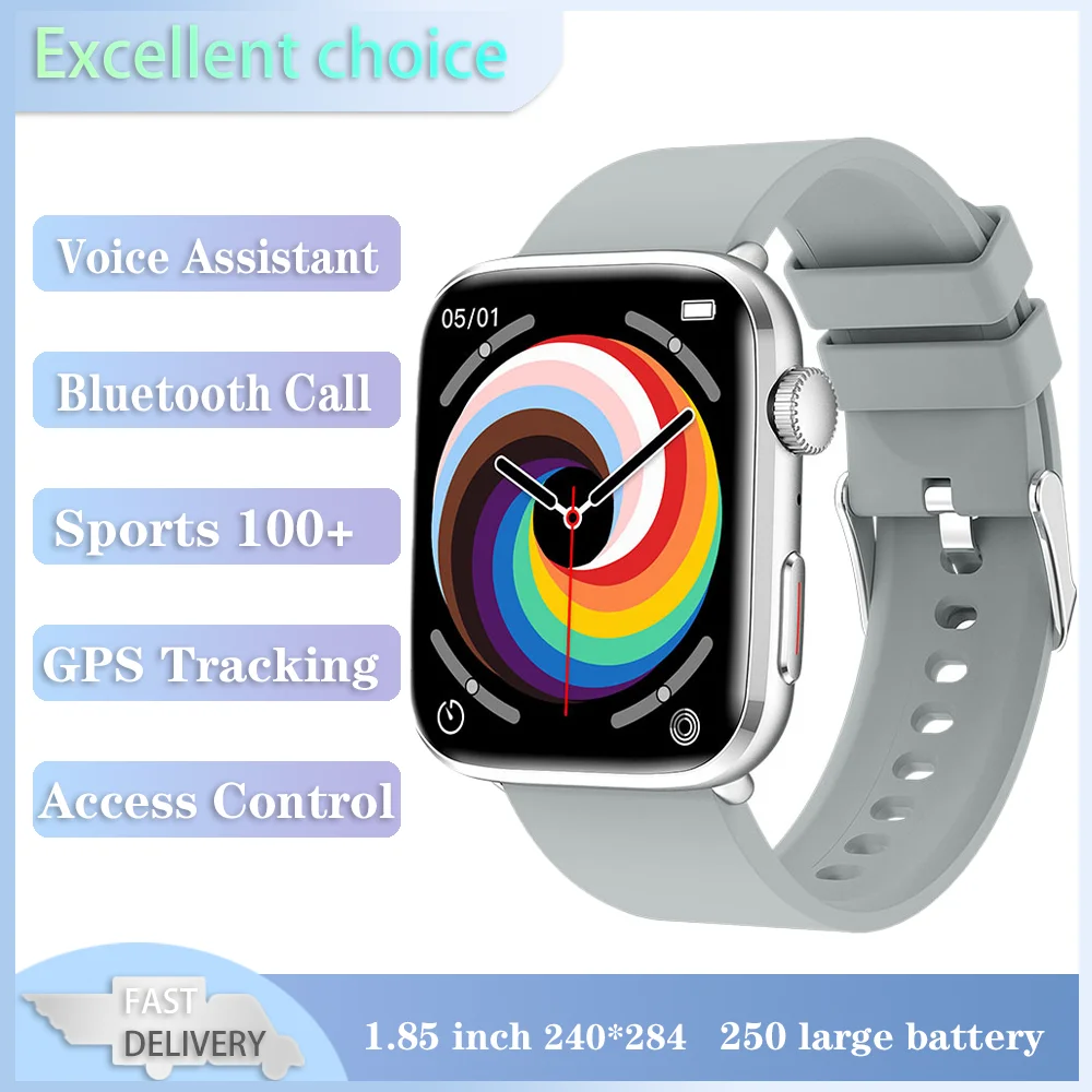 

Xiaomi Mijia Smartwatch Women NFC 1.85'' GPS Motion Track Watch Heart Rate Monitoring Bluetooth Calls Waterproof Watches for Man