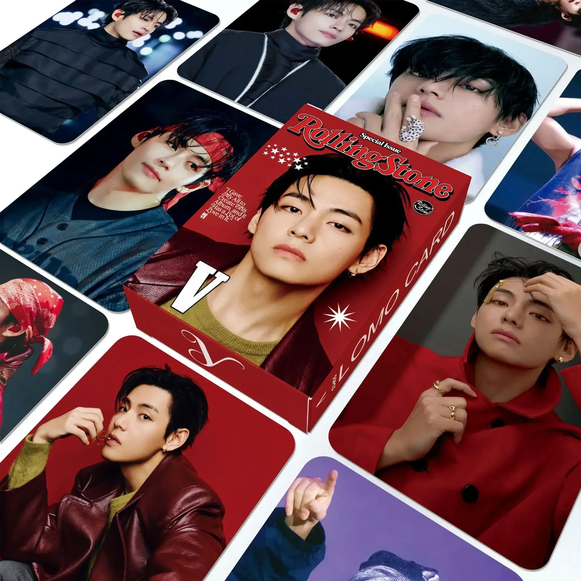 2026 Hot 55Pcs BTS Lomo Cards New Album Photocards V JK Jimin Jin Jhope Suga RM Collection Cards For Fans - view 5