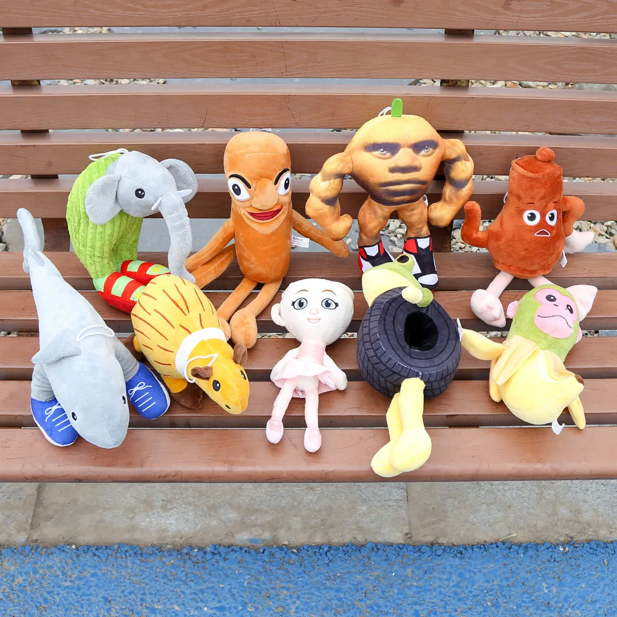 

Tralalelo Tralala Plush Tungtungtung Italian Brainrot Al Tralalero Tralala Plush Doll Stuffed Soft Pillow Custom Toys