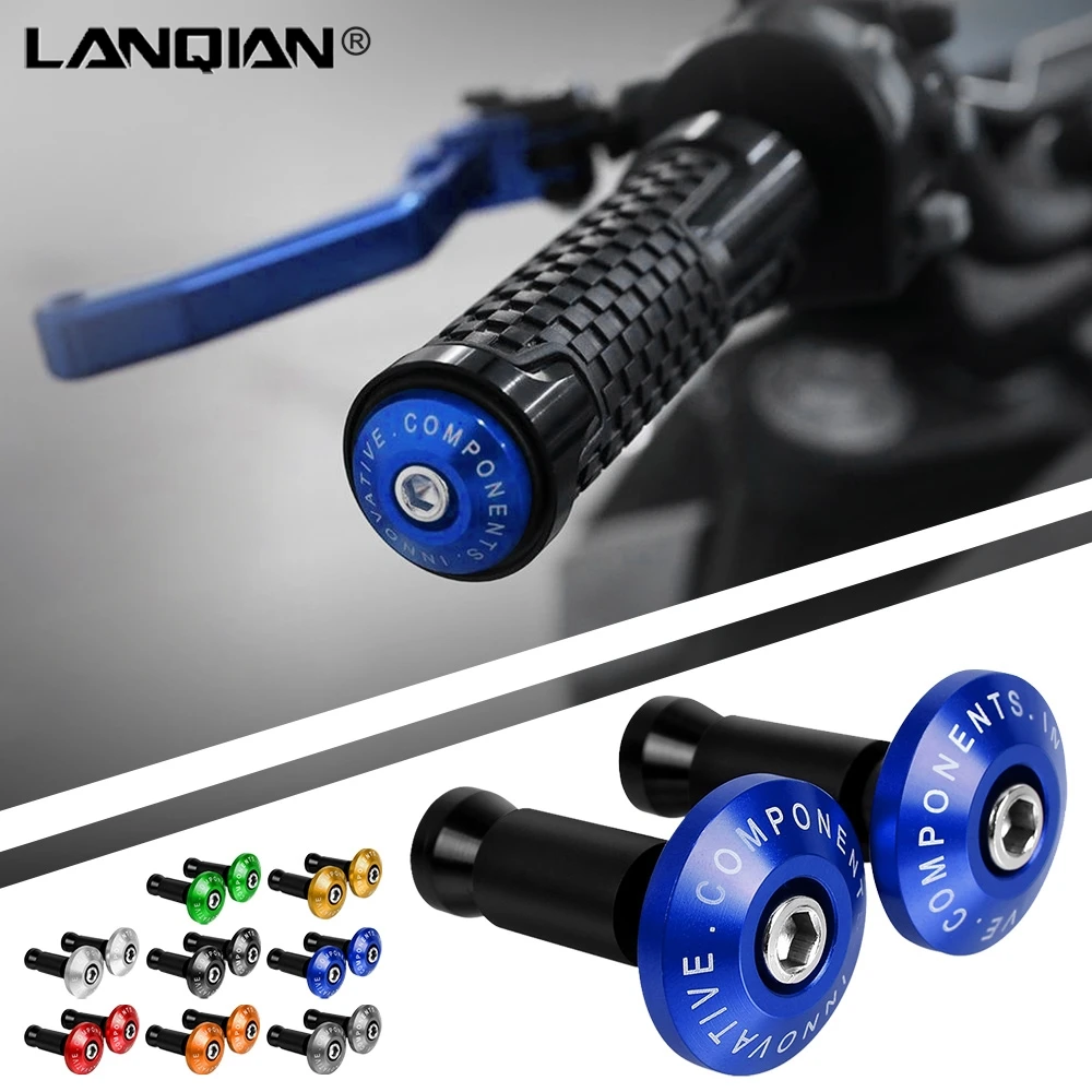 

Motorcycle CNC Handle Bar End Handlebar Grips Cap Anti Silder Plug For Yamaha YZ 65 80 85 125 250 YZ250F YZ450F YZ125X YZ250X