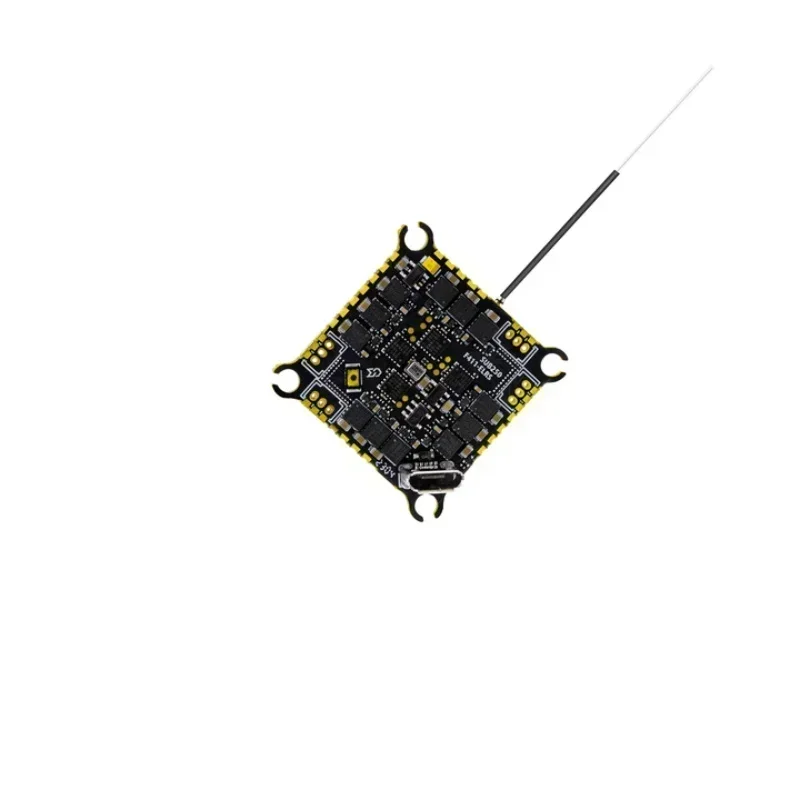 Sub250 Redfox A2 12A AIO FC - Integrated ESC & ELRS 2.4G RX for Nanofly20 2S/Micro Quadcopter, with Antenna & XT30 Cable