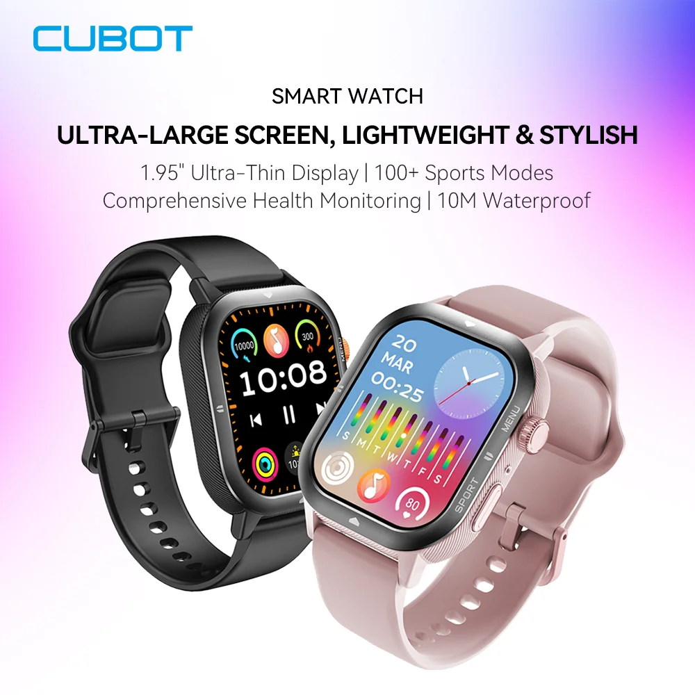 CUBOT U1 Smartwatch, 1.93
