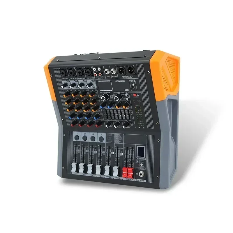 

Professional Digital Mixing Console Music Equipment Studio Mixer Audio Sound with amplifier dj