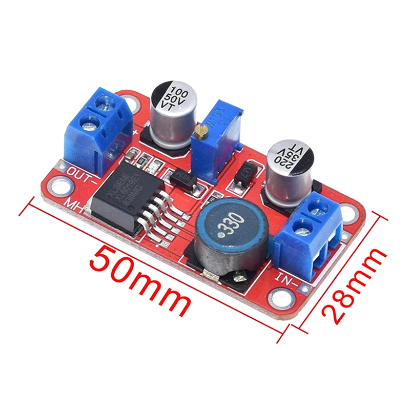 1PCS Boost Module 5A DC-DC Step Up Power Module Boost Volt Converter 3.3V-35V To 5V 6V 9V 12V 24V XL6019