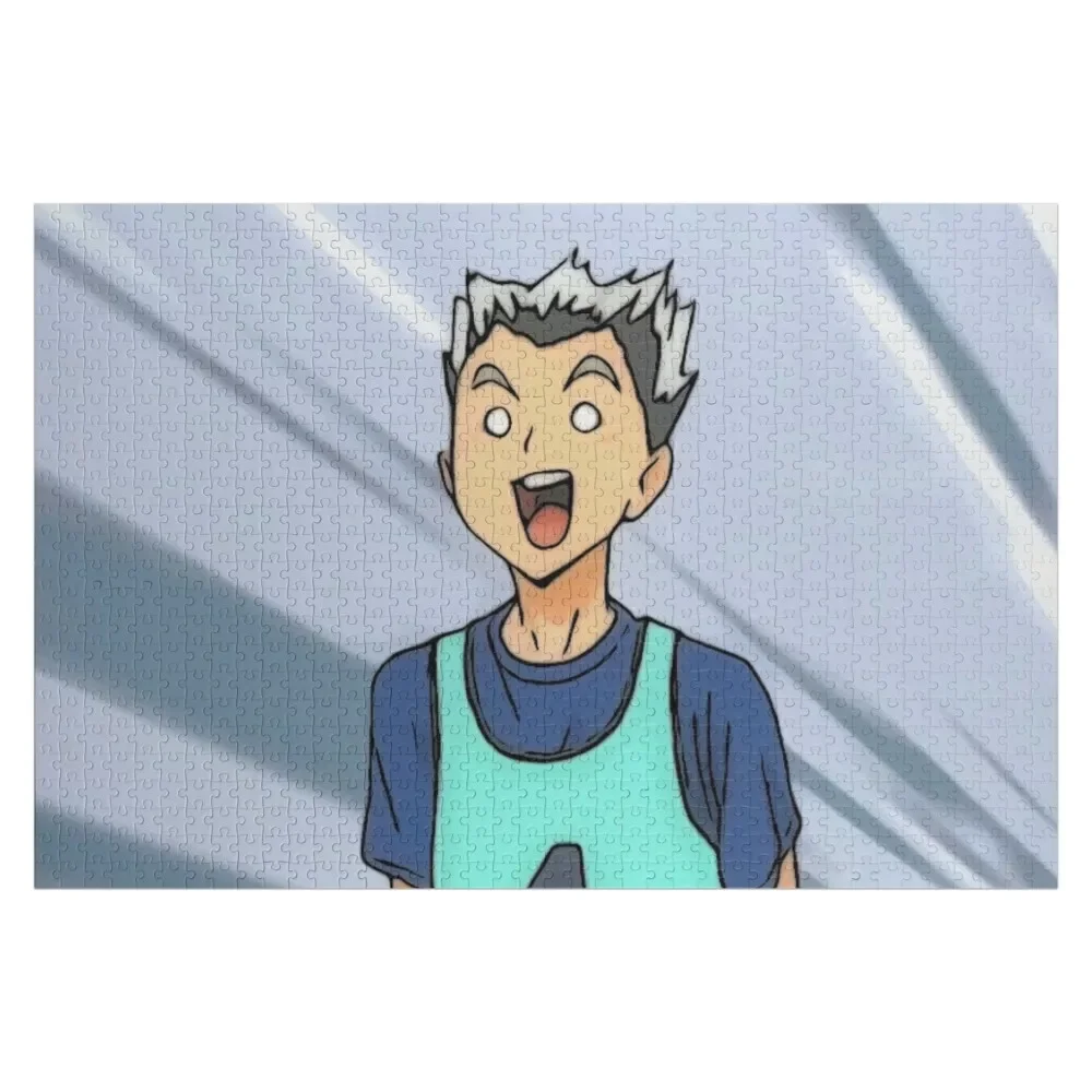 

kotaro bokuto fuuny face Jigsaw Puzzle Customized Toys For Kids Novel Toys For Children 2022 Custom Gift Puzzle