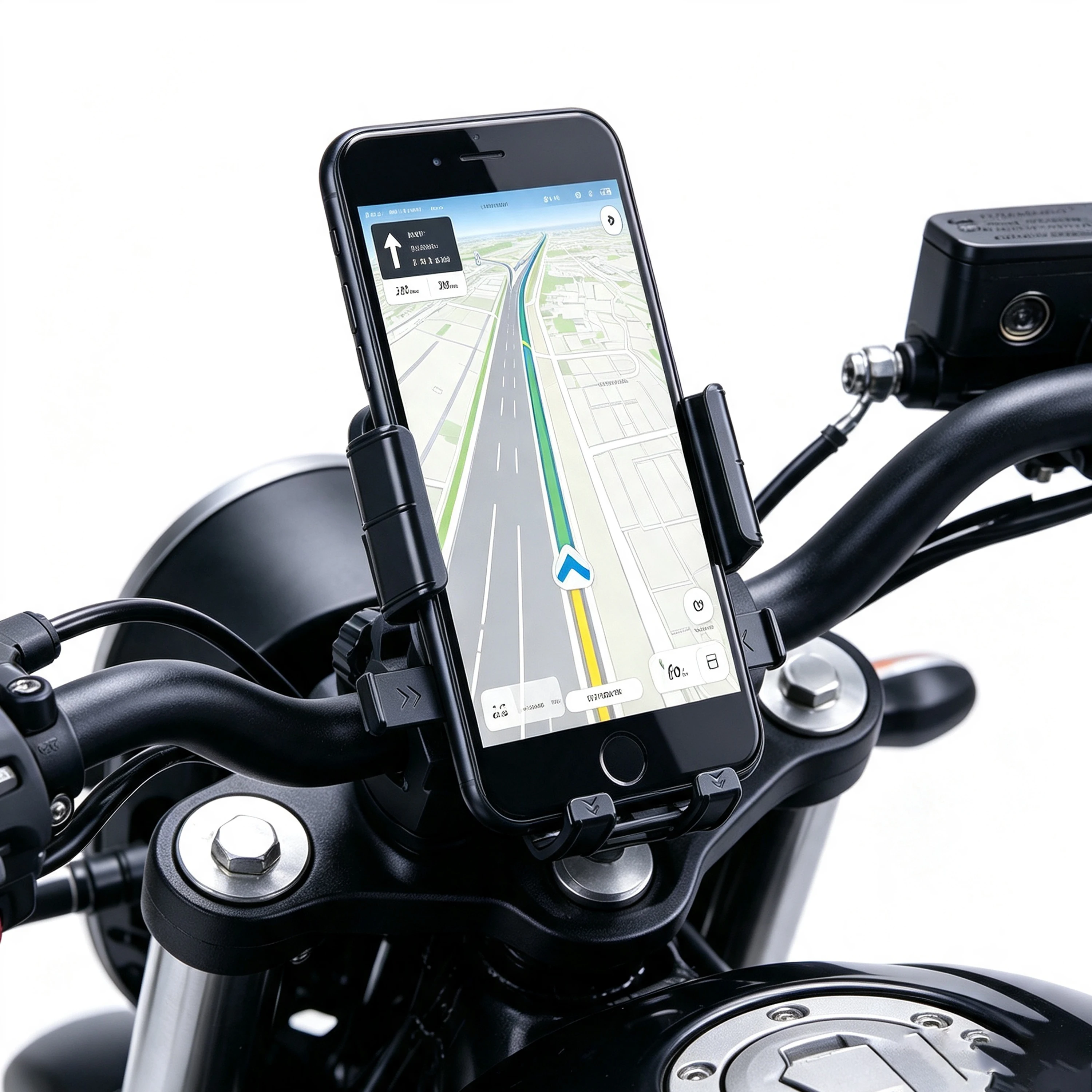Bike Phone Holder Easy Install Motorcycle Phone Mount Accessories Bicycle Handlebar Holder Mount Mountain Scooter Phone Holder