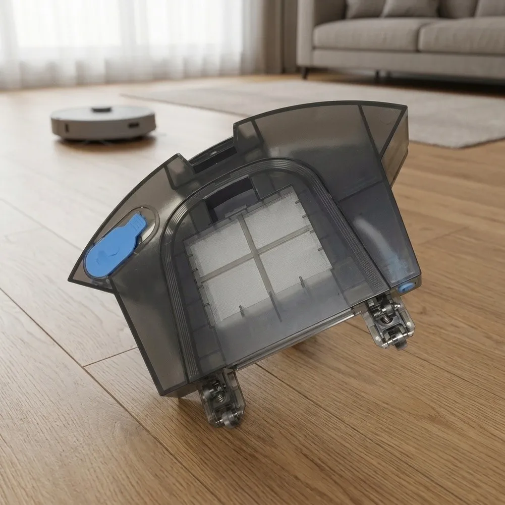 Robot Vacuum Accessory 2-in-1 Dust Bin Captures Dust And Hair Easy To Install 2 In 1 Dust Bin Mop Tank Vacuum Mop