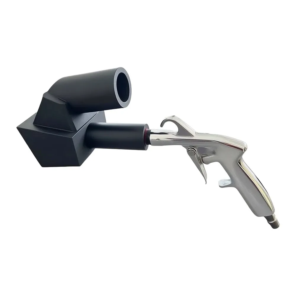 Auto Interior Cleaning Tool Powered by External Air Supply for Continuous Duty in Car Wash Stations and Repair Facilities