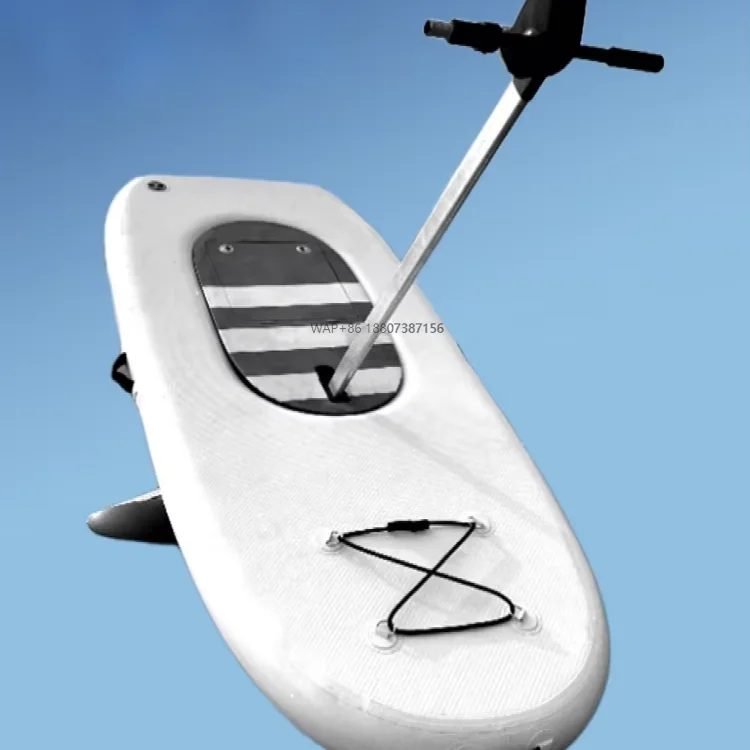 Design Professional Electric Inflatable Hydrofoil 45KM/H Surfing Portable PVC Efoil Board with Battery and Handle