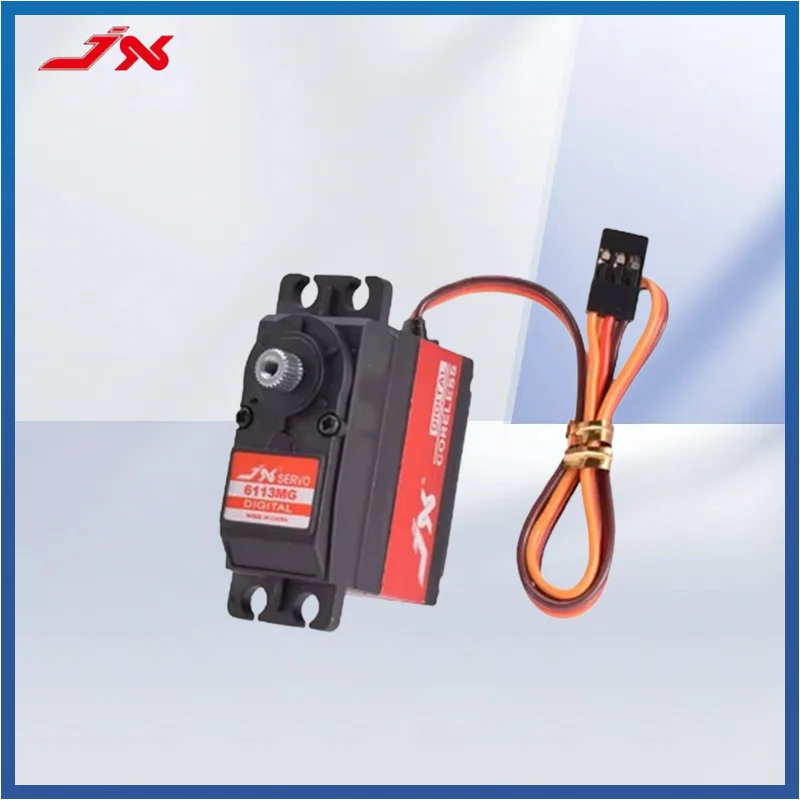 JX RC Servo PDI-6113MG 13KG 0.103sec High Torque Metal Gear Coreless Standard Digital Servo Motor for RC Airplane Aircraft Parts