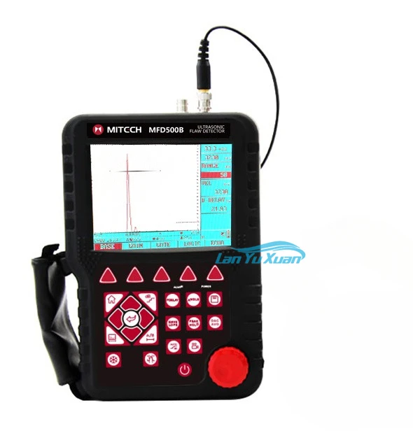 Advanced Digital MFD500B Ultrasonic Magnetic Flaw Detector Measuring Range 0-9999mm