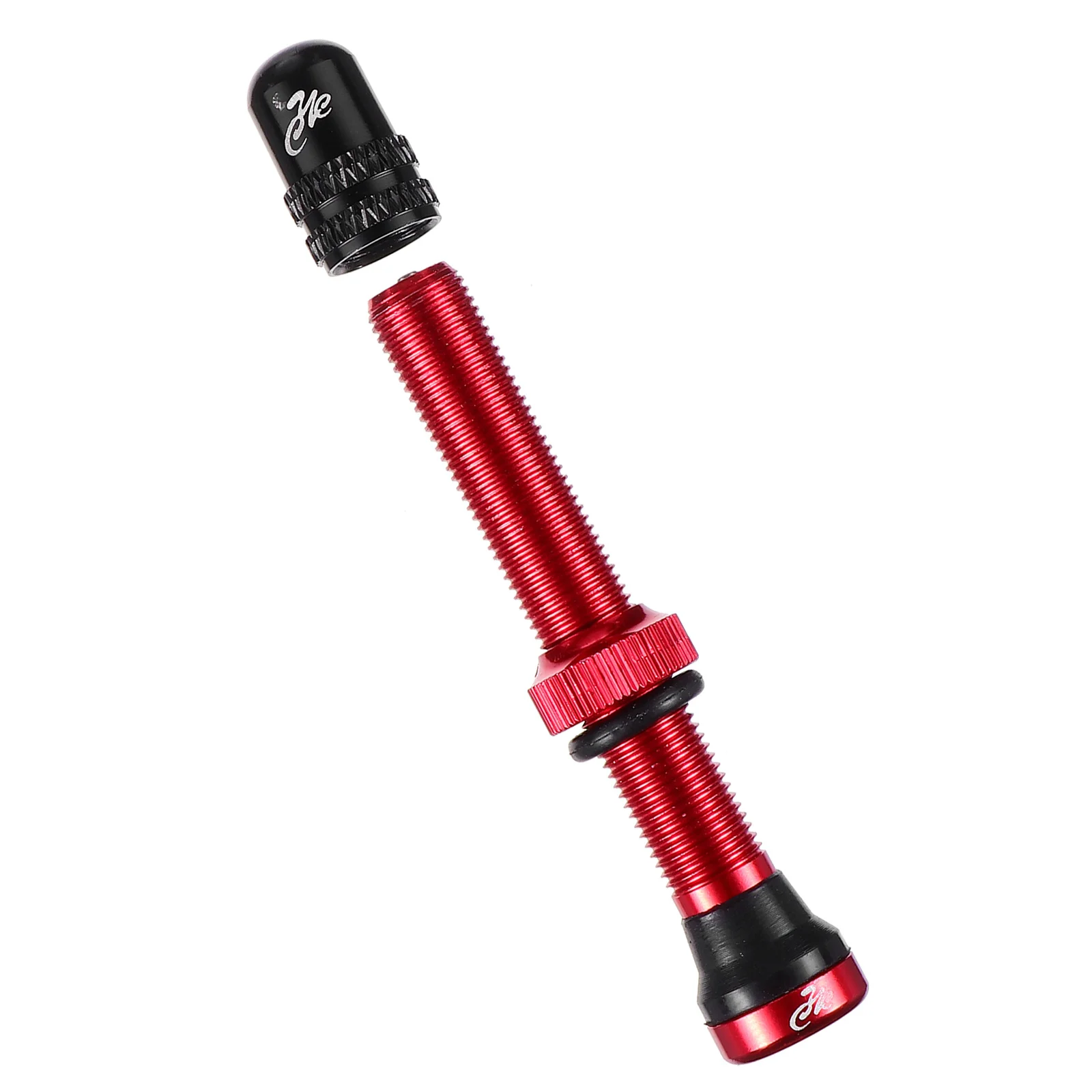 

Tubeless 60mm Aluminum Alloy Tire Stem Leak-Proof Bike Accessory Stem Cover for Tire Pressure Maintenance Bike Accessory